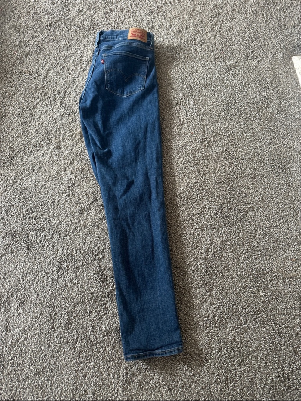Levi's Dark Blue Slim Straight Jeans